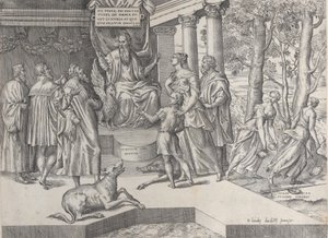The Corrupt Judge by Battista del Moro