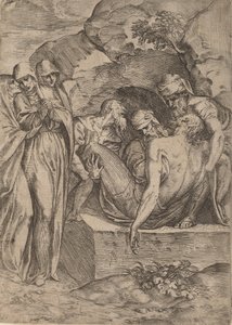 The Entombment, 1515-1573 by Battista del Moro