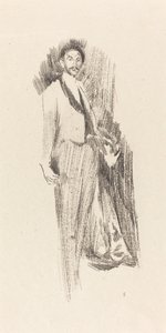 Count Robert de Montesquiou by Beatrice Godwin Whistler after James McNeill Whistler