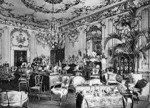The drawing room, Chesterfield House by Bedford Lemere and Company
