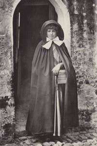 Young Girl of Bruges by Belgian Photographer