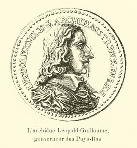 Archduke Leopold Wilhelm of Austria, Governor of the Netherlands by Belgian School
