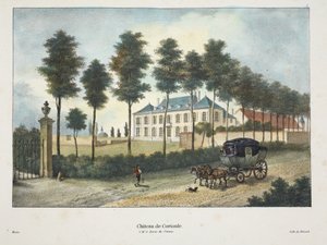 Castle of Corioule by Belgian School