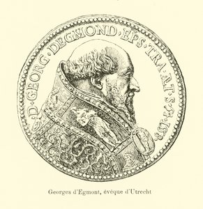 George van Egmond, Bishop of Utrecht by Belgian School