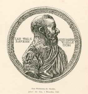 Jean Walravenz, Known as Oomken, Prince of Fools, at Brussels, 1563 by Belgian School