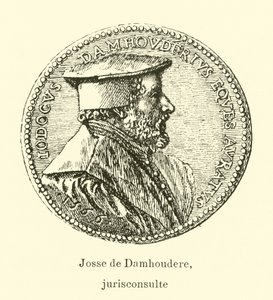 Joos de Damhouder, Flemish jurist by Belgian School