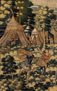 Story of Cyrus II The Great, c.1590 by Belgian School