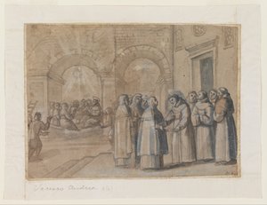 Meeting of Saints Francis and Clara