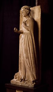 Spring, sculpture from Cycle of Seasons by Benedetto Antelami