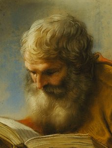 A Bearded Apostle Reading, 1712