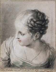 Head of a Girl by Benedetto Luti