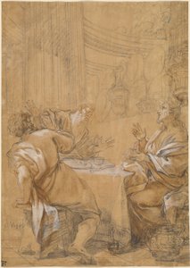 The Supper at Emmaus by Benedetto Luti
