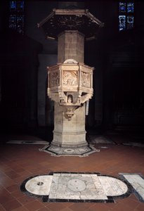 Marble Pulpit by Benedetto da Maiano