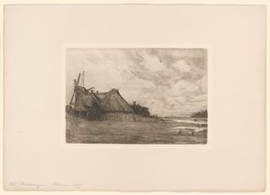 Farm with Mill by Benedikt Momme Nissen