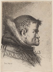 Head of a Cleric by Benigno Bossi