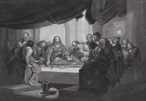 The Last Supper by Benjamin (after) West