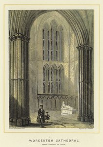 Worcester Cathedral, North Transept of Choir by Benjamin Baud
