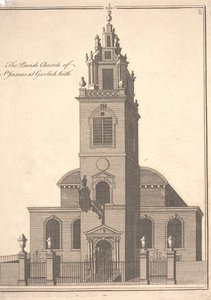 The Parish Church of St. James Garlickhythe by Benjamin Cole