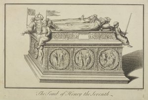 View of the Tomb of Henry VII and Queen Elizabeth in the King