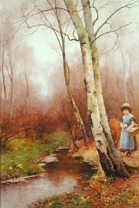 Gathering Primroses by Benjamin D. Sigmund
