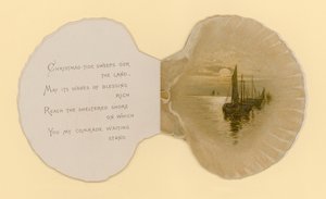 Illustration for booklet entitled Sea Shells by Benjamin D. Sigmund