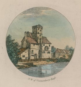 North west of Canonbury House, Islington