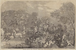 Epsom Races, the Return from the Derby