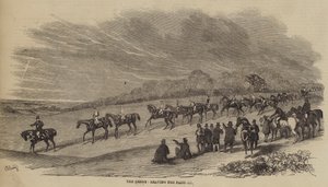 The Derby, Leaving the Paddock by Benjamin Herring