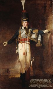 Portrait of Captain, later Lieutenant Colonel, Henry Francis Mellish