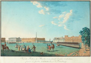 The Marble Palace in Saint Petersburg by Benjamin Paterssen
