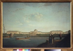 The Tauride Palace Seen from the Neva by Benjamin Patersson