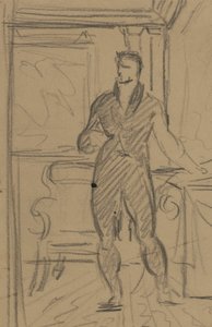 Figure Study of a Man in a Formal Suit