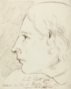 John Keats by Benjamin Robert Haydon