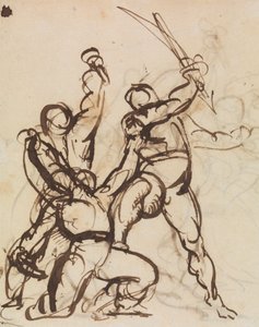 Study of a Battle by Benjamin Robert Haydon