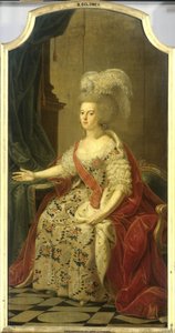 Frederika Sophia Wilhelmina of Prussia, Wife of Prince Willem V by Benjamin Samuel Bolomey