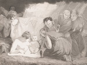 Infant Shakespeare Attended by Nature and the Passions, 1799