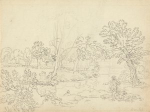 Landscape at Henstead by Benjamin West