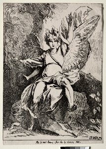 Specimens of Polyautography: The Angel at the Tomb of Christ
