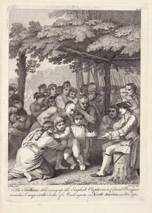 The Indians Delivering Up the English Captives to Colonel Bouquet Near His Camp at the Forks of Muskingum in North America in November 1764 by Benjamin West