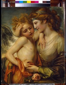 Venus Consoling Cupid Stung by a Bee.