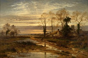 February Fill Dyke by Benjamin Williams Leader