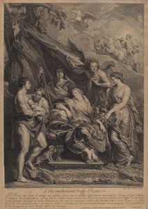 The Birth of the Queen by Benoit Audran I