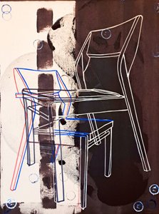 Chaise Prototype, after David Gour, 2023 by Benoit Erwann Boucherot