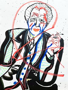Surportrait: Frank Lloyd Wright, 2022 by Benoit Erwann Boucherot