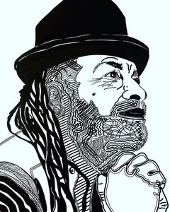 Surportrait: Rodney Saint-Éloi, 2021 by Benoit Erwann Boucherot
