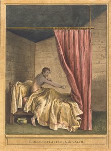 The Man with Fleas by Benoit Louis Prevost