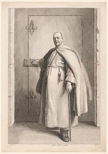 Portrait of Blaise de Sainte Marie Donat (Brother Blaise Feuillan) by Benoît Audran (II)