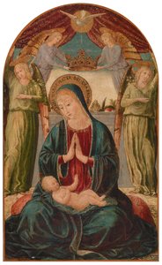 Madonna and Child with Angels
