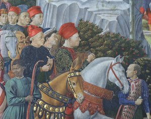The Journey of the Magi by Benozzo di Lese di Sandro Gozzoli