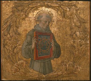 Saint Bernardino by Benvenuto di Giovanni
